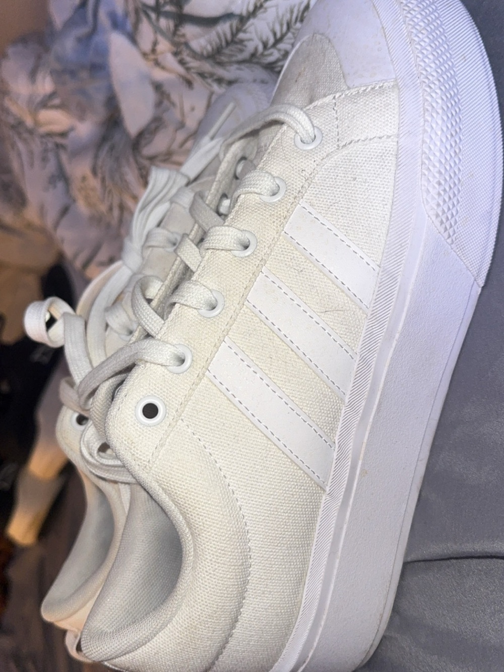 Adidas Women Nizza Platfurm Triple White